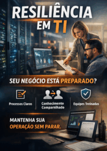 Resiliência é mais que tecnologia